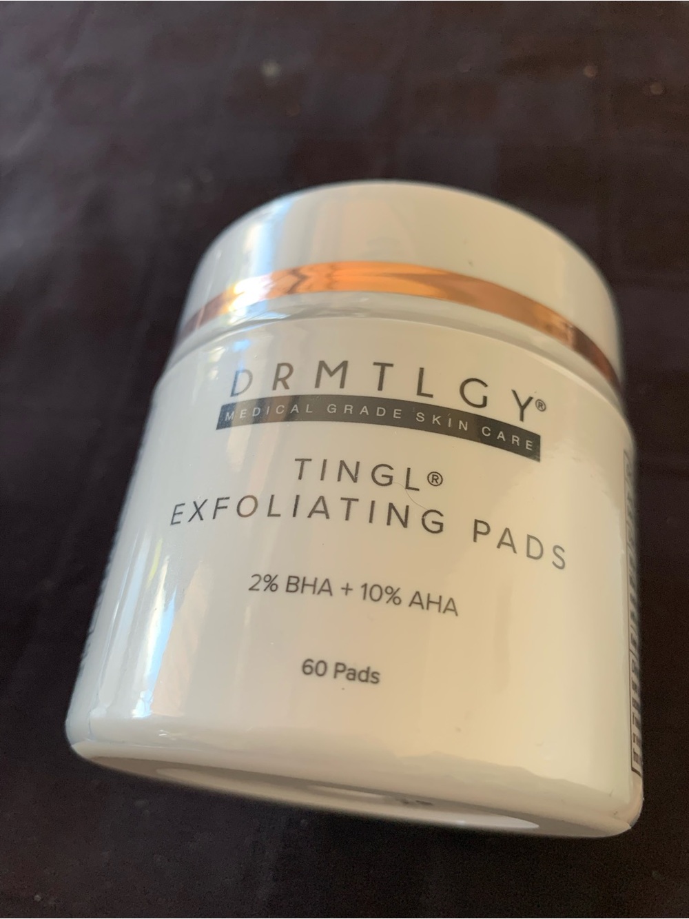 DRMTLGY Tingl Exfoliating Pads – White brand new never opened